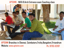 NATA b.arch entrance exam coaching in anna nagar, nata coaching classes in tambaram, nata coaching in t.nagar, nata coaching in royapettah aptoinn 9176301689 1